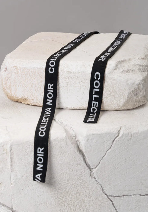 Ζώνη CN Logo Belt Collectiva Noir CN141Z03CO μαύρo
